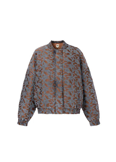 BOWIE BOMBER JACKET ICE BROWN