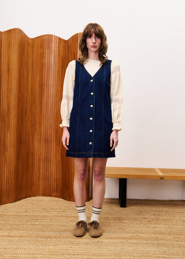 NALA MIDNIGHT BLUE DRESS