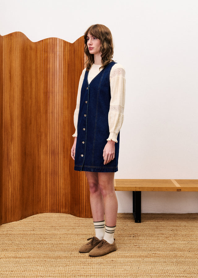 NALA MIDNIGHT BLUE DRESS