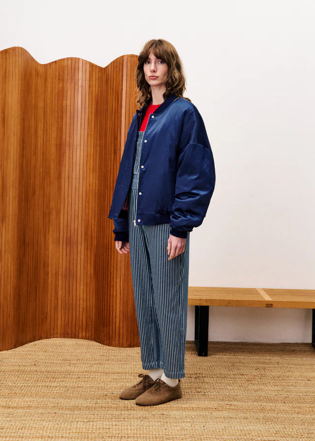 ASSAM NAVY BLUE BOMBER JACKET