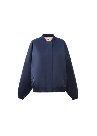 ASSAM NAVY BLUE BOMBER JACKET