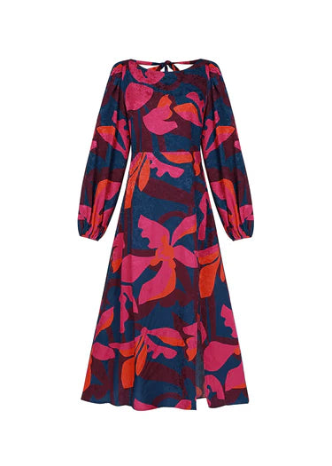 STENDHAL GEO FLOWERS DRESS
