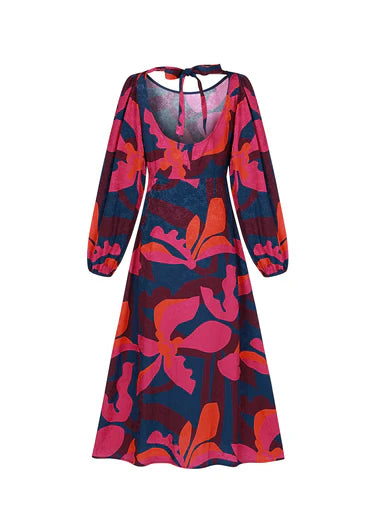 STENDHAL GEO FLOWERS DRESS