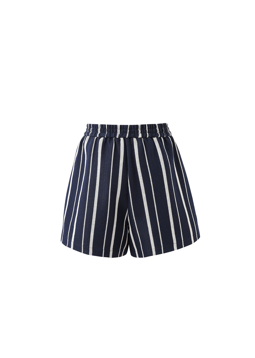 Bleu Marine Stripe Shorts