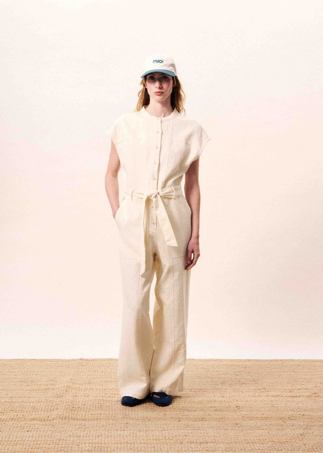 Creme Jumpsuit