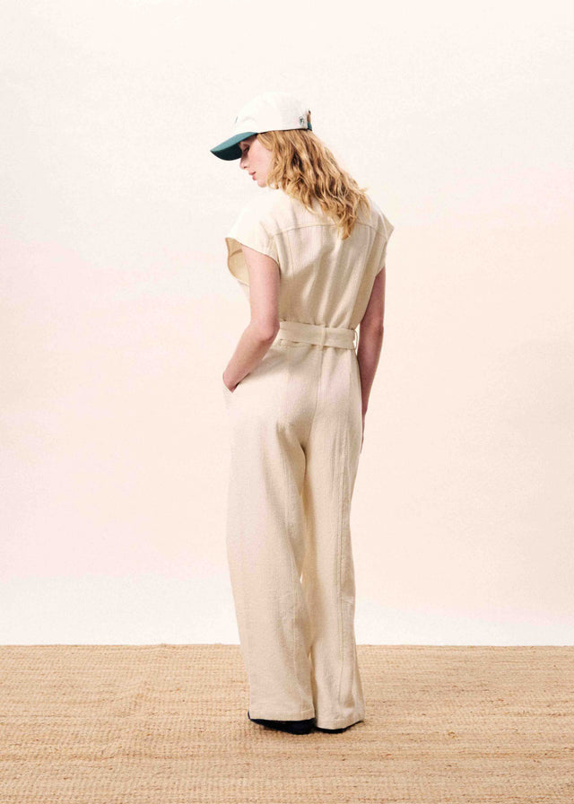 Creme Jumpsuit