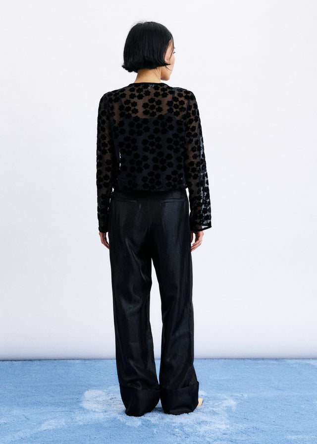 Black Detail Top