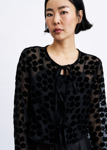 Black Detail Top