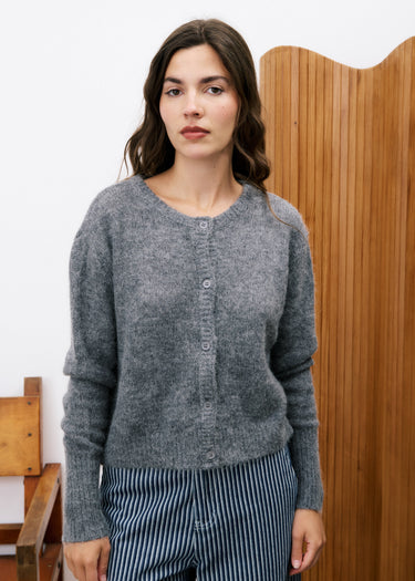 MIANO GREY CARDIGAN