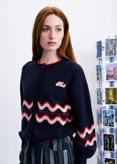 Road Trip Navy Cardigan