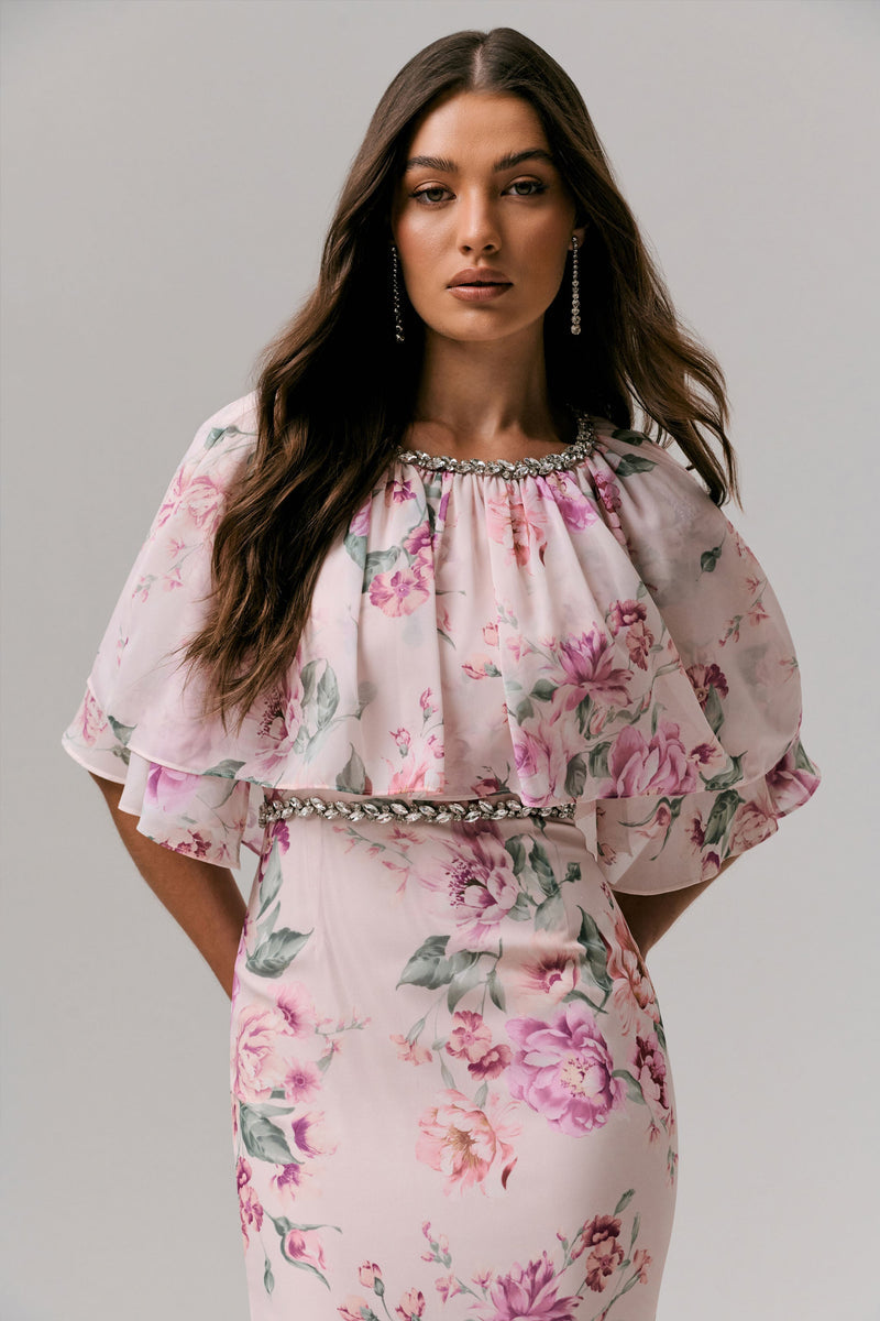 Never Let Go Floral Dress
