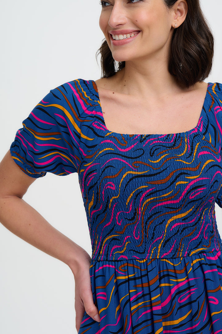 Jolene Blue Wave Dress