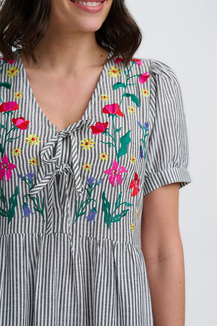 Ruby Midi Smock Dress