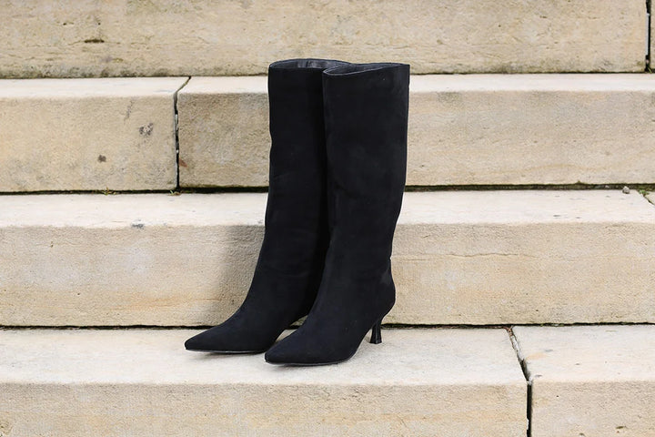Daisy Long Boot Black