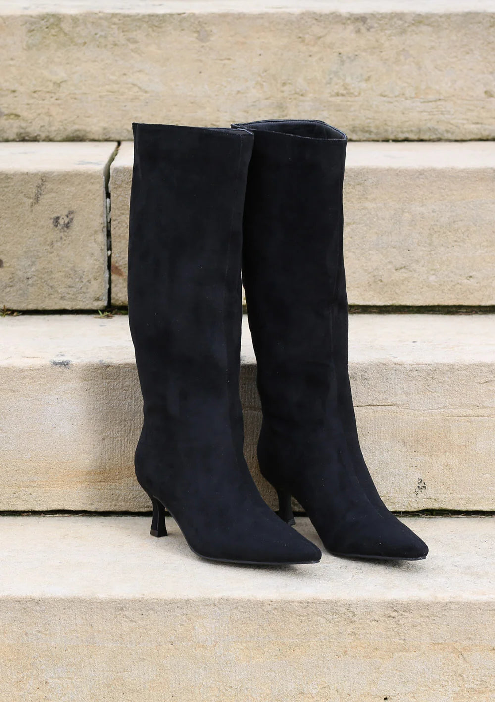 Daisy Long Boot Black