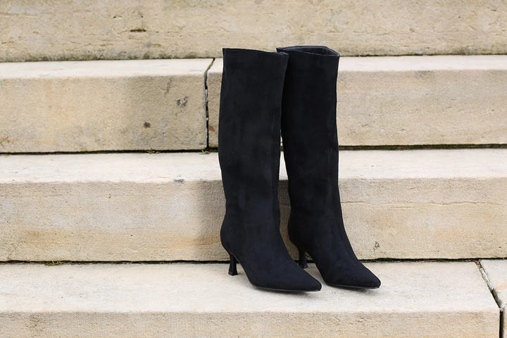 Daisy Long Boot Black