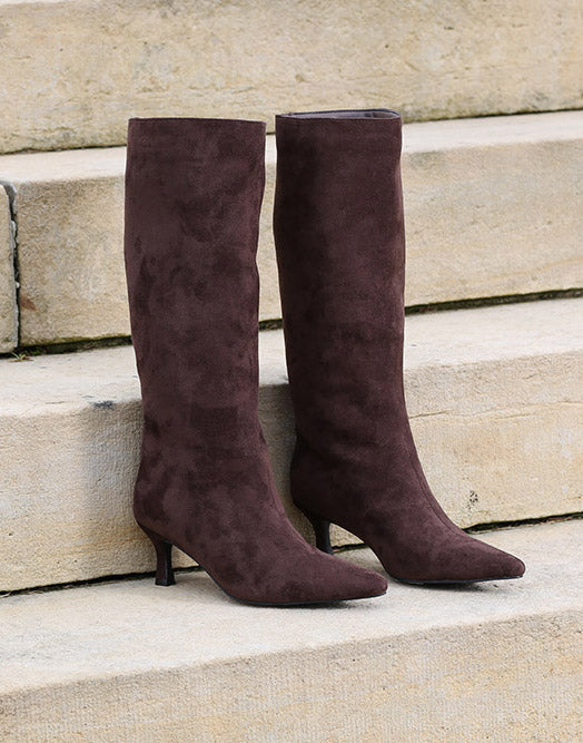 Daisy Long Boot Brown
