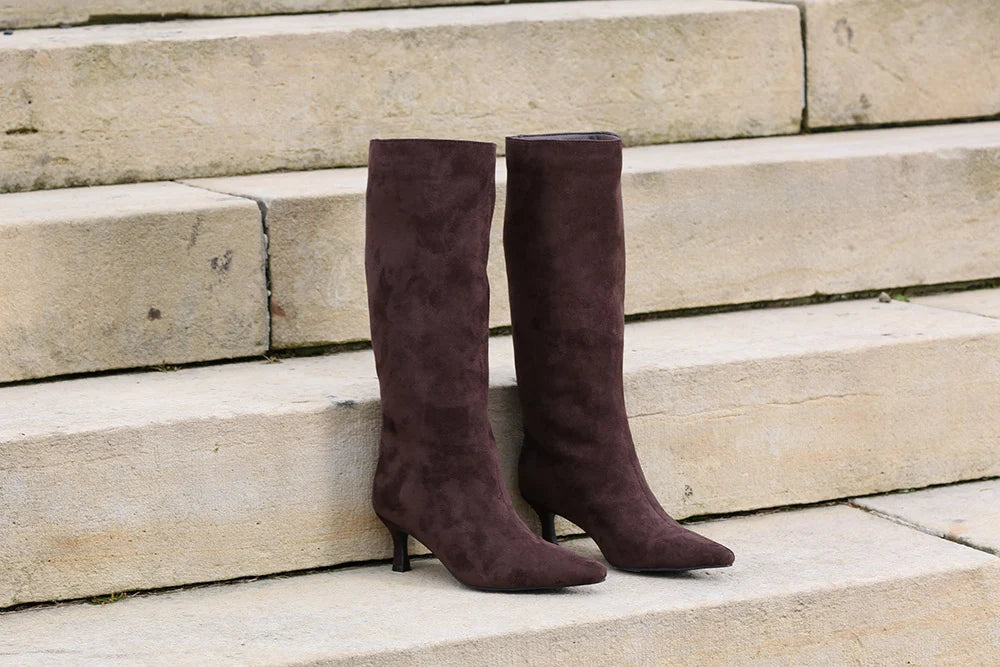 Daisy Long Boot Brown