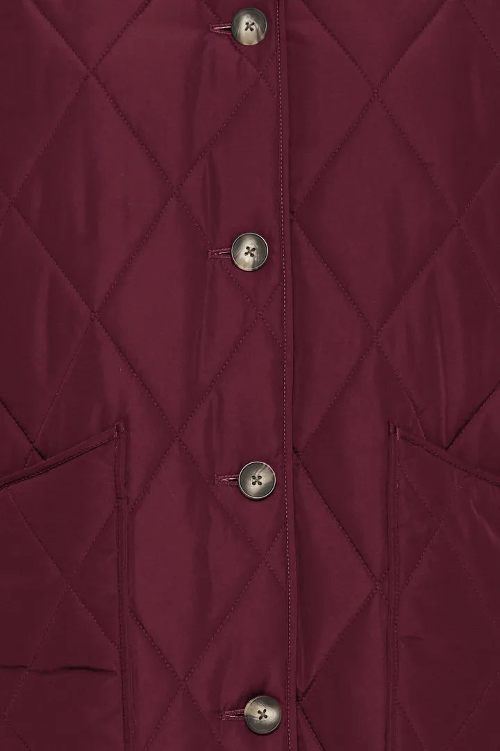 Hansa Burgundy Coat