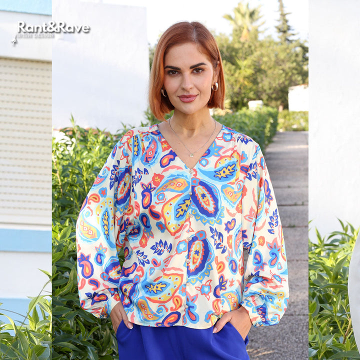 Ellora V Neck top