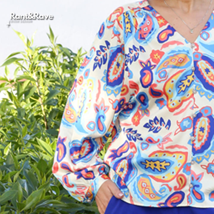 Ellora V Neck top