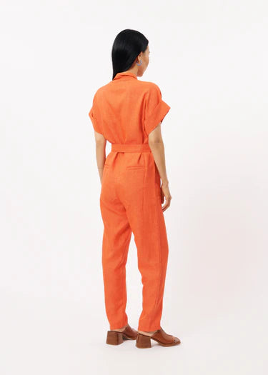 Elfie Orange Jumpsuit