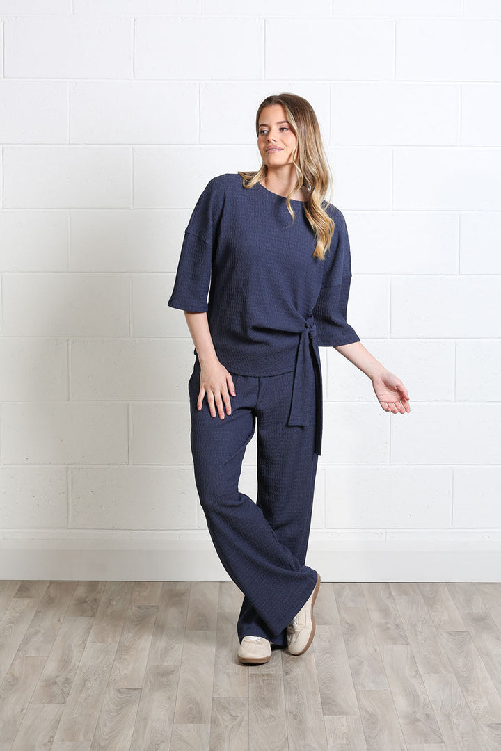 Freya Navy Textured Co Ord
