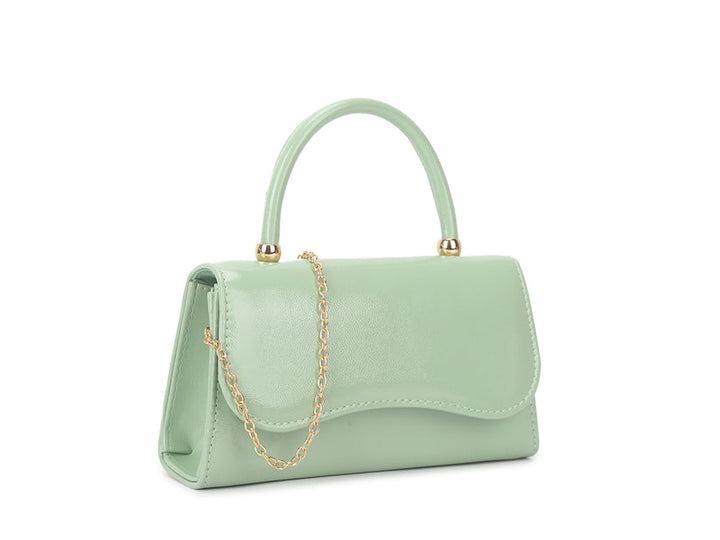 Mint Envelope Handle Bag