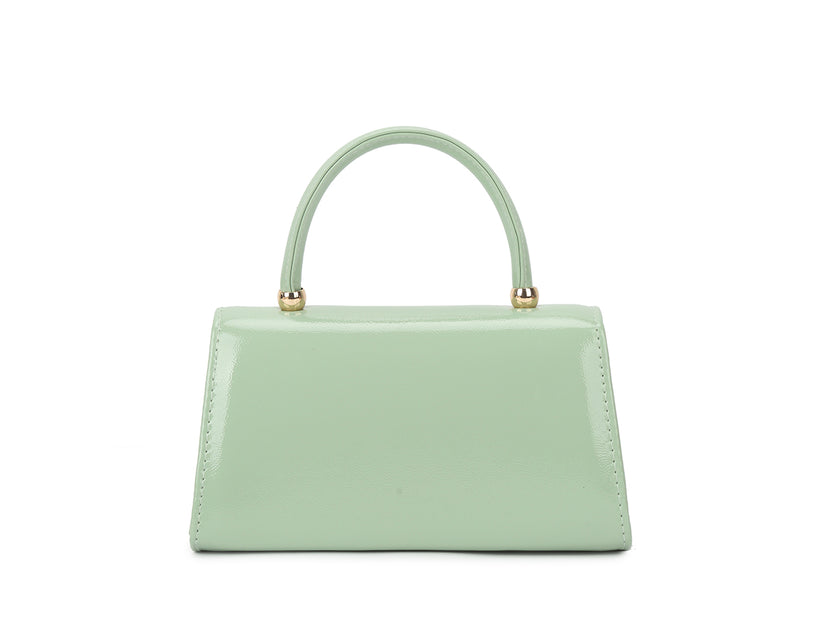 Mint Envelope Handle Bag