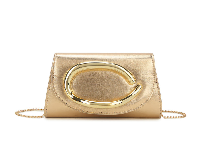 Champagne Loop Clutch