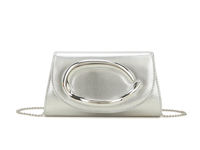 Silver Clutch Hand Loop
