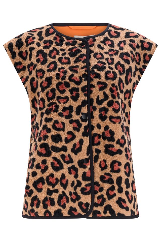 Sophie Leopard Fleece