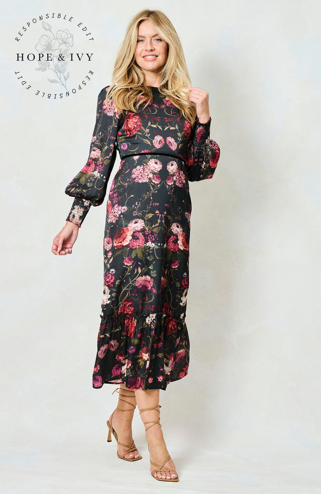 THE HOLLY HIGH NECK MAXI DRESS