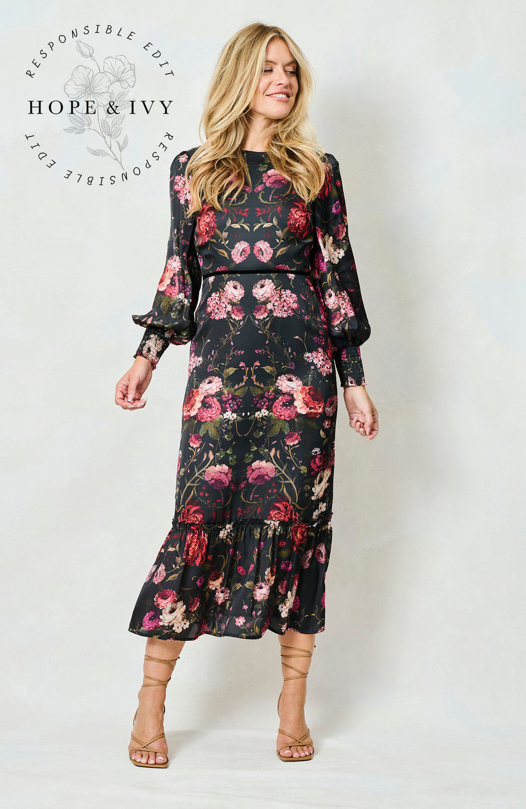 THE HOLLY HIGH NECK MAXI DRESS