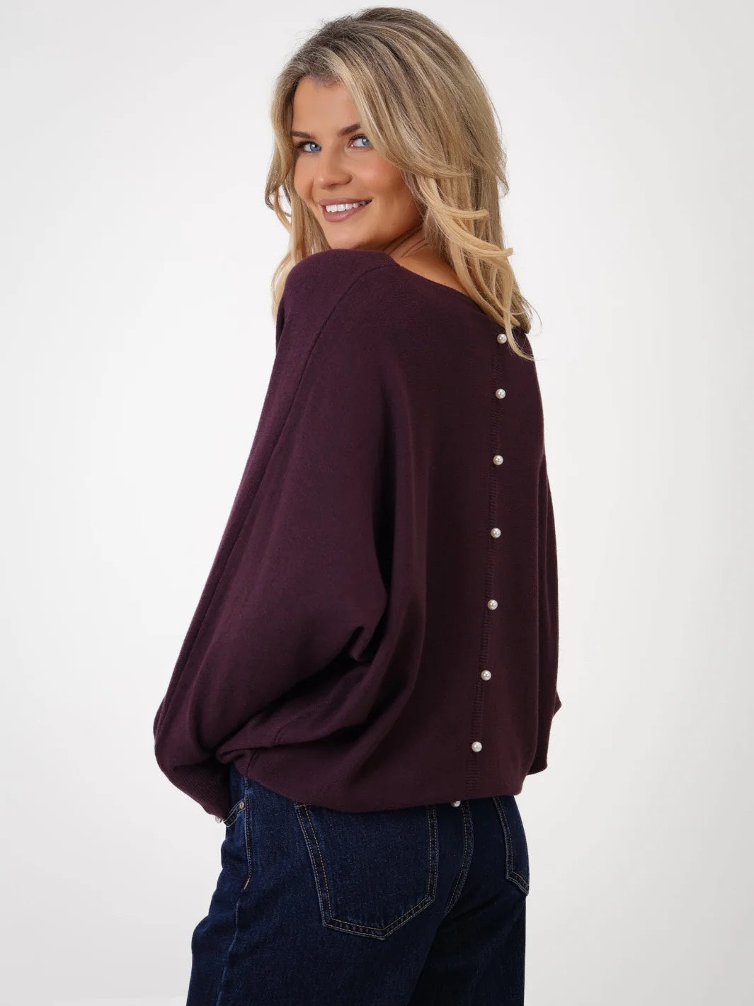 Aine Plum Jumper