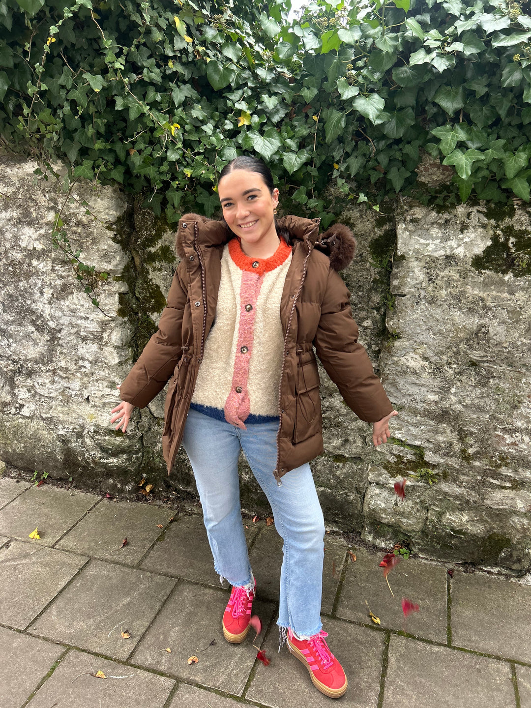 CHOCOLATE BROWN PARKA JACKET