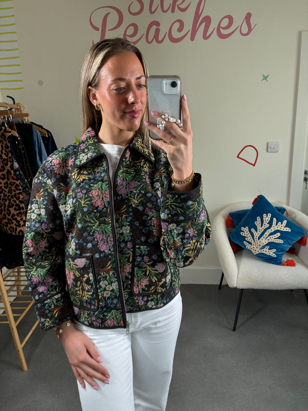 Embroidery Colourful Jacket