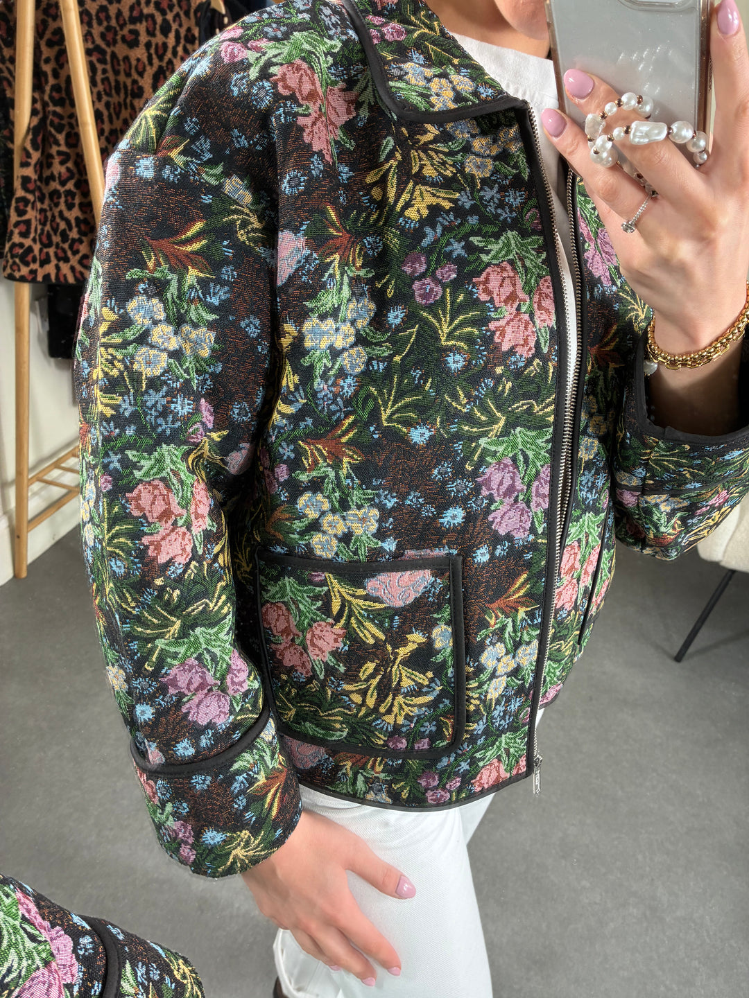 Embroidery Colourful Jacket
