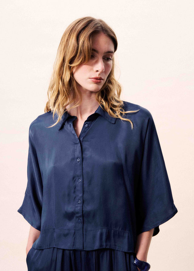 Blue Marine Blouse