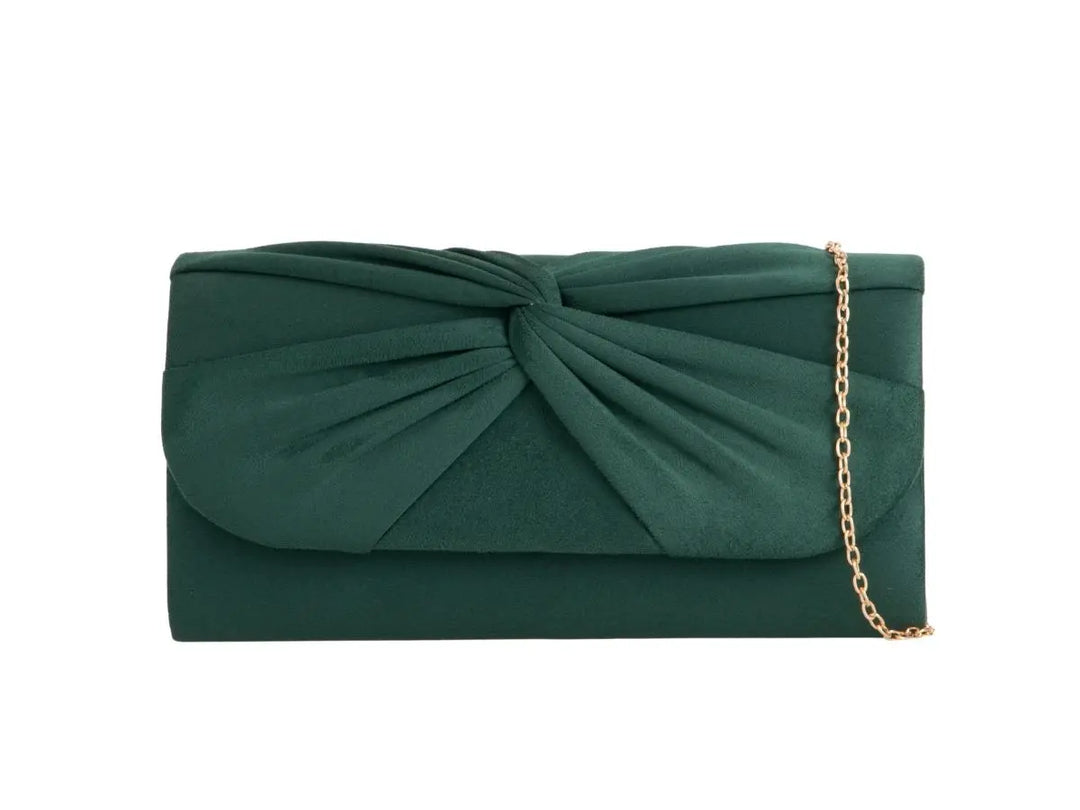 Dark green 2025 clutch bag