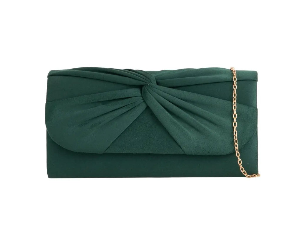 Dark Green Clutch Bag