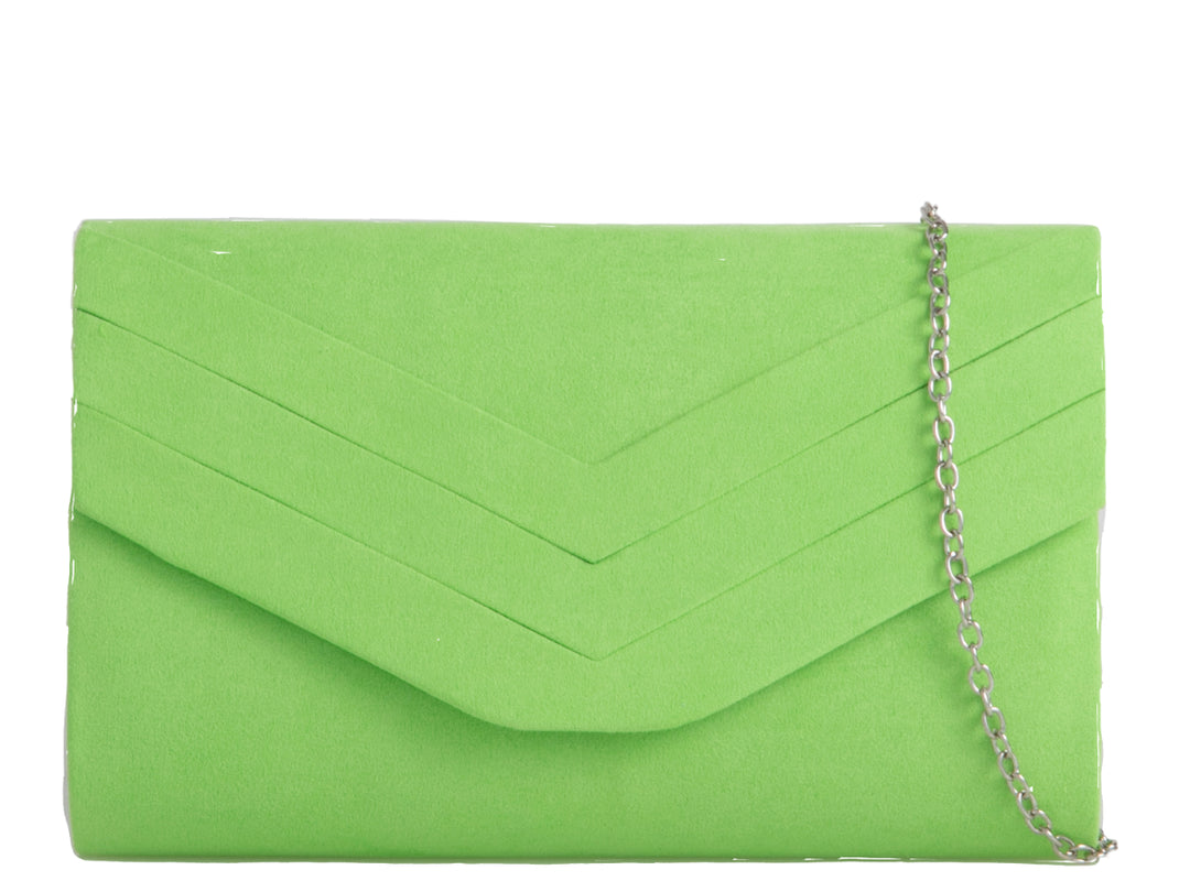 Neon Lime Clutch Bag