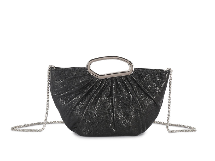 Black Top Handle Bag