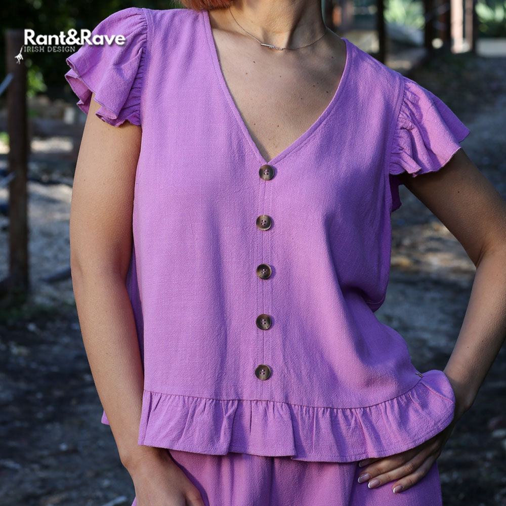Lois Co-Ord Purple