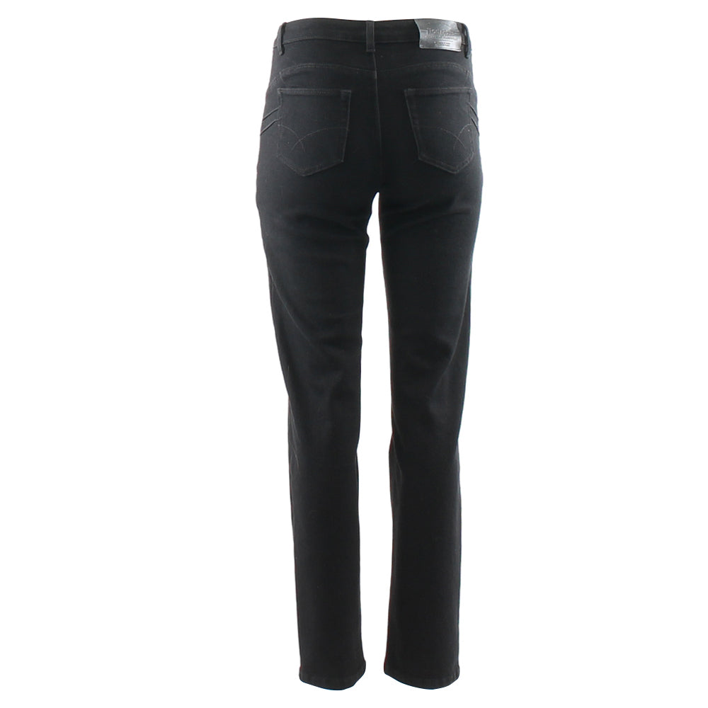 MADGE TUMMY TUCK STRAIGHT JEAN BLACK