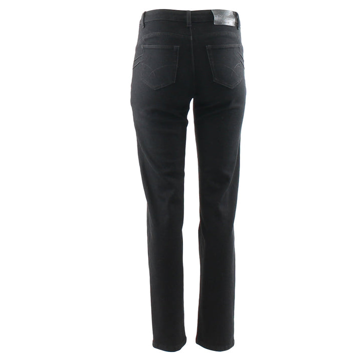 MADGE TUMMY TUCK STRAIGHT JEAN BLACK