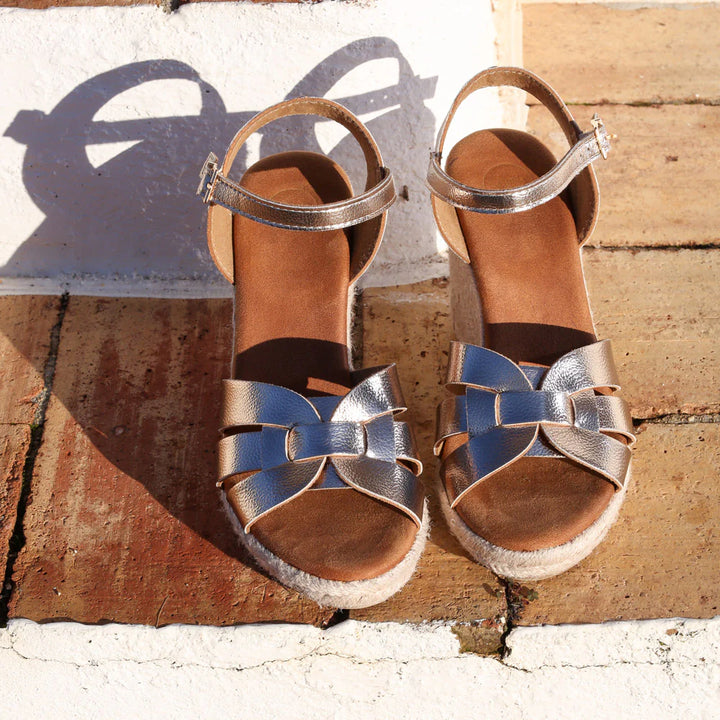 Mary Ann Champagne Wedge