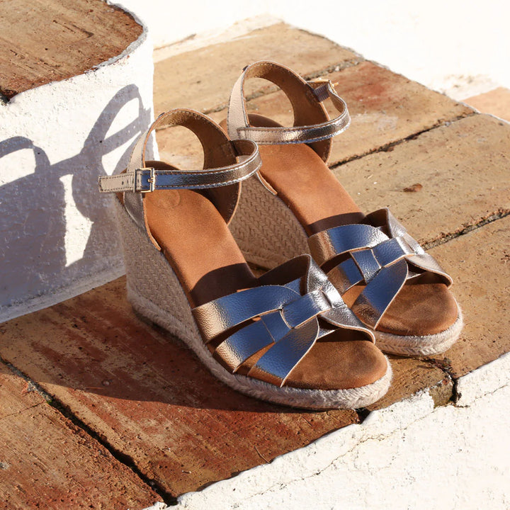 Mary Ann Champagne Wedge