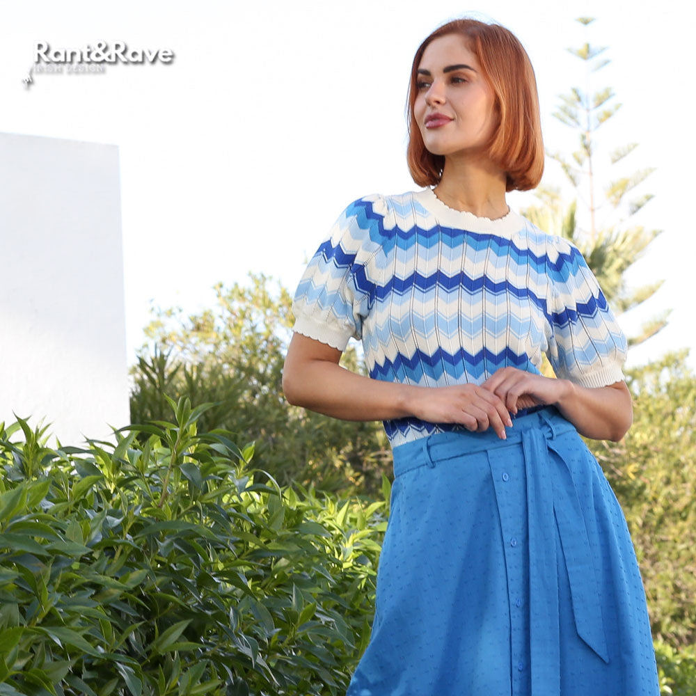 Marvis Short Sleeve Knit