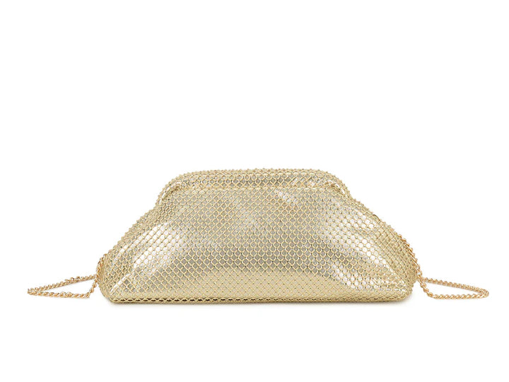 Gold Classy Clutch Bag
